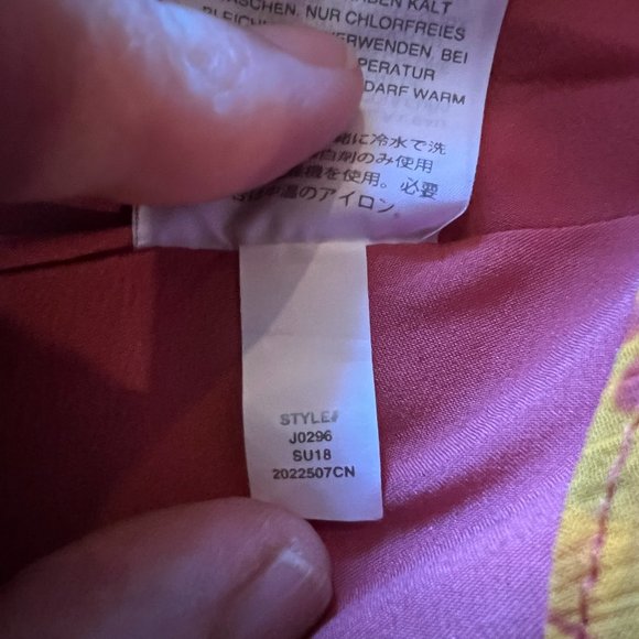 Madewell Posy Cactus Flower Dress Spiced Rose Sz 6 J0296 - Picture 10 of 12